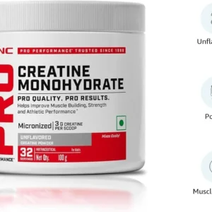 GNC Pro Performance Creatine Monohydrate – 3000mg Creatine Per Scoop