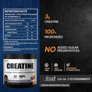 As it is Creatine Monohydrate